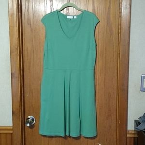 Green New York and Company A-Line Dress